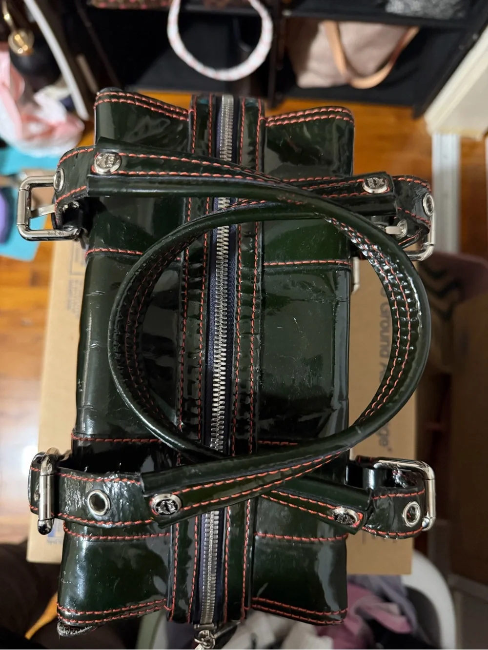 MCM boston bag
